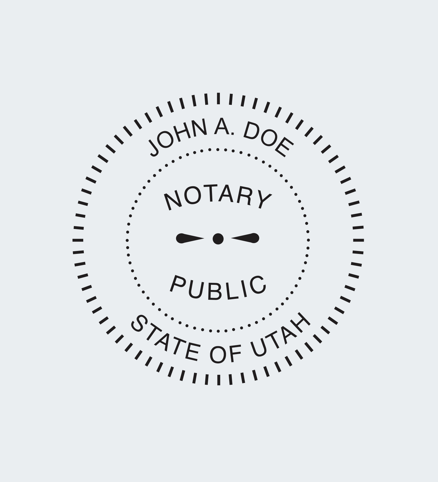 Utah Notary Seals NNA